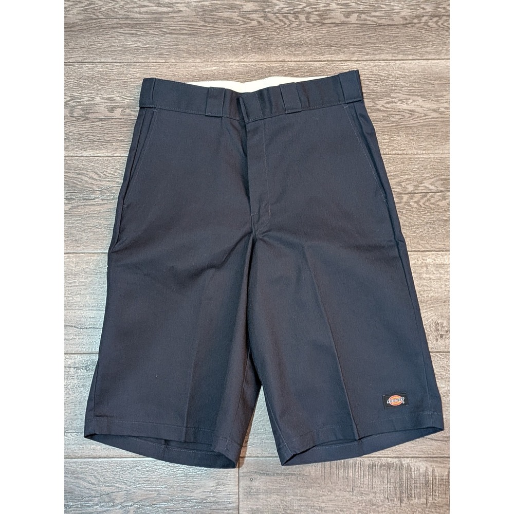 Dickies Mens Loose Fit Multi-Pocket Work Shorts Navy Blue W941E4Y Size 30